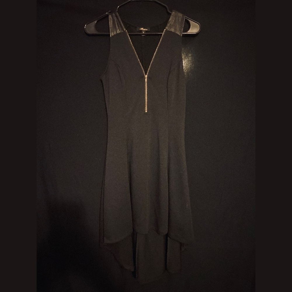 Black High Low Dress